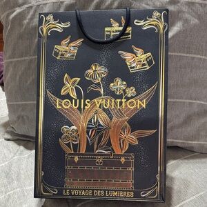 Louis Vuitton Black and Gold Decorative Bag